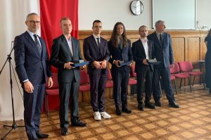 Uroczystość zakończenia roku maturzystów w Zespole Szkół Ogólnokształcących w Wąbrzeźnie