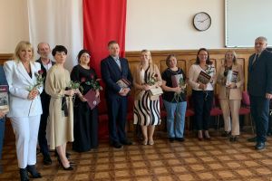 Uroczystość zakończenia roku maturzystów w Zespole Szkół Ogólnokształcących w Wąbrzeźnie