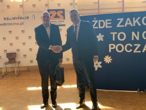 Uroczystość zakończenia roku maturzystów w Zespole Szkół w Wąbrzeźnie