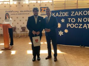 Uroczystość zakończenia roku maturzystów w Zespole Szkół w Wąbrzeźnie