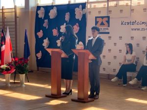 Uroczystość zakończenia roku maturzystów w Zespole Szkół w Wąbrzeźnie