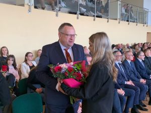 Uroczystość zakończenia roku maturzystów w Zespole Szkół w Wąbrzeźnie