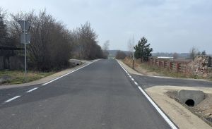 Odcinek drogi powiatowej nr 1708C Stanisławki-Jarantowice.