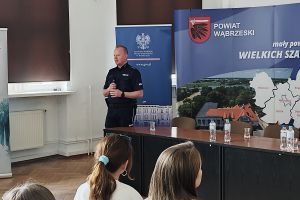Prelekcja na temat problematyki handlu ludźmi ze szczególnym uwzględnieniem pracy przymusowej