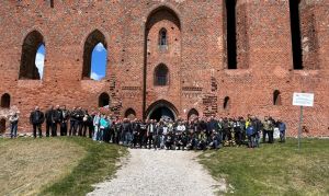 Uczestnicy III Rajdu "Śladami Ceglanego Gotyku"