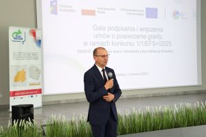 Gala podpisania i wręczenia umów o powierzenie grantu w ramach konkursu 1/1/EFS+/2025
