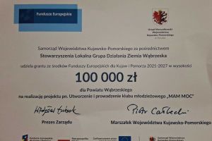 Gala podpisania i wręczenia umów o powierzenie grantu w ramach konkursu 1/1/EFS+/2025