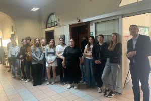 Lekcje w Starostwie Powiatowym w Wąbrzeźnie