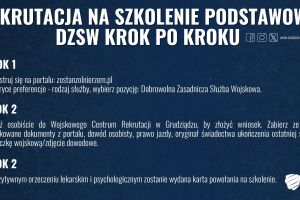 Plakaty informujące o Dobrowolnej Zasadniczej Służbie Wojskowej