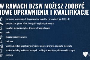 Plakaty informujące o Dobrowolnej Zasadniczej Służbie Wojskowej