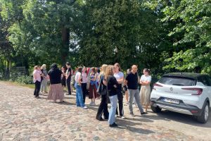 Próbna ewakuacja w Starostwie Powiatowym w Wąbrzeźnie