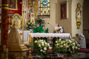 Uroczyste pożegnanie Księdza Kanonika dr Jana Kalinowskiego w Parafii Św. Apostołów Szymona i Judy Tadeusza w Wąbrzeźnie