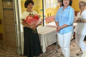 Powitanie nowej Dyrektor Domu Pomocy Społecznej w Wąbrzeźnie Pani Lucyny Sankiewicz