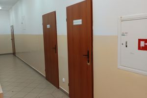 Wyremontowany korytarz w Specjalnym Ośrodku Szkolno-Wychowawczym we Wroniu