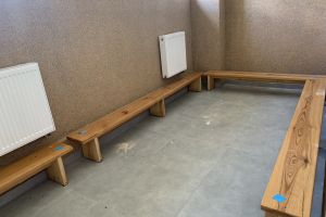 Fotorelacja z prac remontowych w Zespole Szkół Ogólnokształcących w Wąbrzeźnie