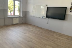 Fotorelacja z prac remontowych w Zespole Szkół Ogólnokształcących w Wąbrzeźnie