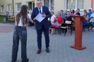 Rozpoczęcie roku szkolnego w Zespole Szkół w Wąbrzeźnie
