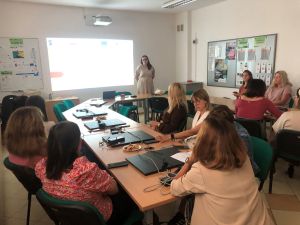 Warsztaty "Ergonomia miejsca pracy" dla pracowników Powiatowego Urzędu Pracy w Wąbrzeźnie
