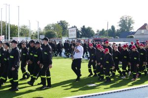 Powiatowe Zawody Sportowo-Pożarnicze w Wąbrzeźnie