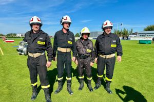 Powiatowe Zawody Sportowo-Pożarnicze w Wąbrzeźnie