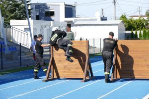 Powiatowe Zawody Sportowo-Pożarnicze w Wąbrzeźnie