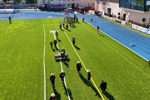 Powiatowe Zawody Sportowo-Pożarnicze w Wąbrzeźnie