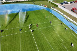 Powiatowe Zawody Sportowo-Pożarnicze w Wąbrzeźnie