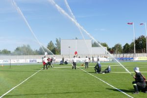 Powiatowe Zawody Sportowo-Pożarnicze w Wąbrzeźnie