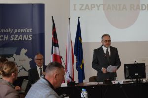 XV sesja Rady Powiatu w Wąbrzeźnie