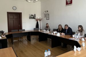 Spotkanie z przedstawicielami Pomorskiej Specjalnej Strefy Ekonomicznej w Starostwie Powiatowym w Wąbrzeźnie