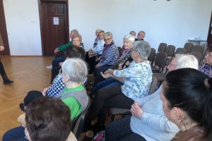 Warsztaty dla seniorów pt. „Zdrowie zaczyna się od Ciebie”