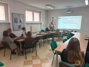Warsztaty z psychologiem dla pracowników Powiatowego Urzędu Pracy w Wąbrzeźnie