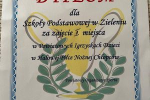 Powiatowe Igrzyska Dzieci w Halowej Piłce Nożnej Chłopców 2025