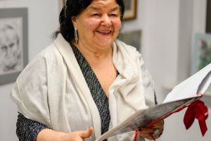 Uroczyste otwarcie "Galerii pod Dębami" malarstwa Cecylii Szymańskiej