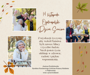 Źyczenia Ogólnopolskie Dzień Seniora