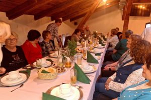 Spotkanie świąteczne członków Polskiego Związku Niewidomych Koła Powiatowego w Wąbrzeźnie