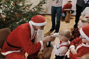 Spotkanie Mikołajkowe dla rodzin zastępczych Powiatu Wąbrzeskiego