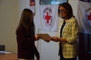 Wręczenie 3 miejsca ZS