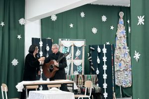 Spotkanie wigilijne w Specjalnym Ośrodku Szkolno-Wychowawczym we Wroniu