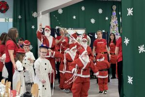 Spotkanie wigilijne w Specjalnym Ośrodku Szkolno-Wychowawczym we Wroniu