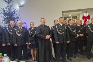 Spotkanie świąteczne Zarządu Oddziału Powiatowego Związku Ochotniczych Straży Pożarnych Rzeczypospolitej Polskiej w...