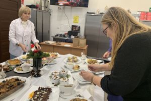 Konkurs kulinarny pod tytułem „Potrawy świąteczne” w Zespole Szkół w Wąbrzeźnie