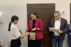 Konkurs kulinarny pod tytułem „Potrawy świąteczne” w Zespole Szkół w Wąbrzeźnie