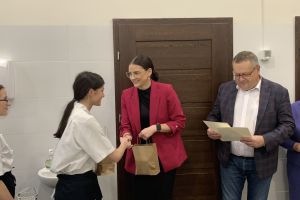 Konkurs kulinarny pod tytułem „Potrawy świąteczne” w Zespole Szkół w Wąbrzeźnie