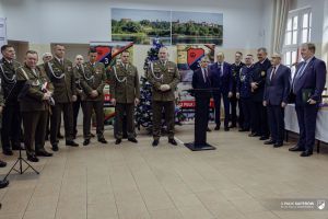Spotkanie wigilijne w 3 Pułku Saperów w Chełmnie