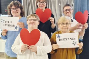 Świąteczne spotkanie w Warsztacie Terapii Zajęciowej w Wąbrzeźnie