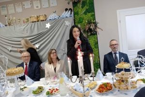 Świąteczne spotkanie w Warsztacie Terapii Zajęciowej w Wąbrzeźnie