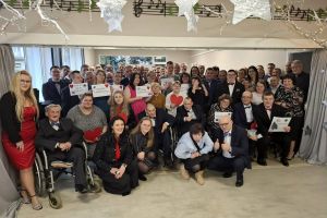 Świąteczne spotkanie w Warsztacie Terapii Zajęciowej w Wąbrzeźnie