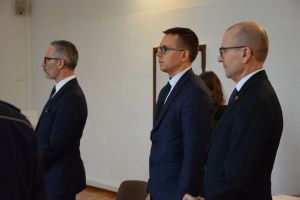 Uroczyste wręczenie powołania Państwowemu Powiatowemu Inspektorowi Sanitarnemu w Wąbrzeźnie Pani Małgorzacie Szreter