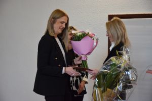 Uroczyste wręczenie powołania Państwowemu Powiatowemu Inspektorowi Sanitarnemu w Wąbrzeźnie Pani Małgorzacie Szreter
